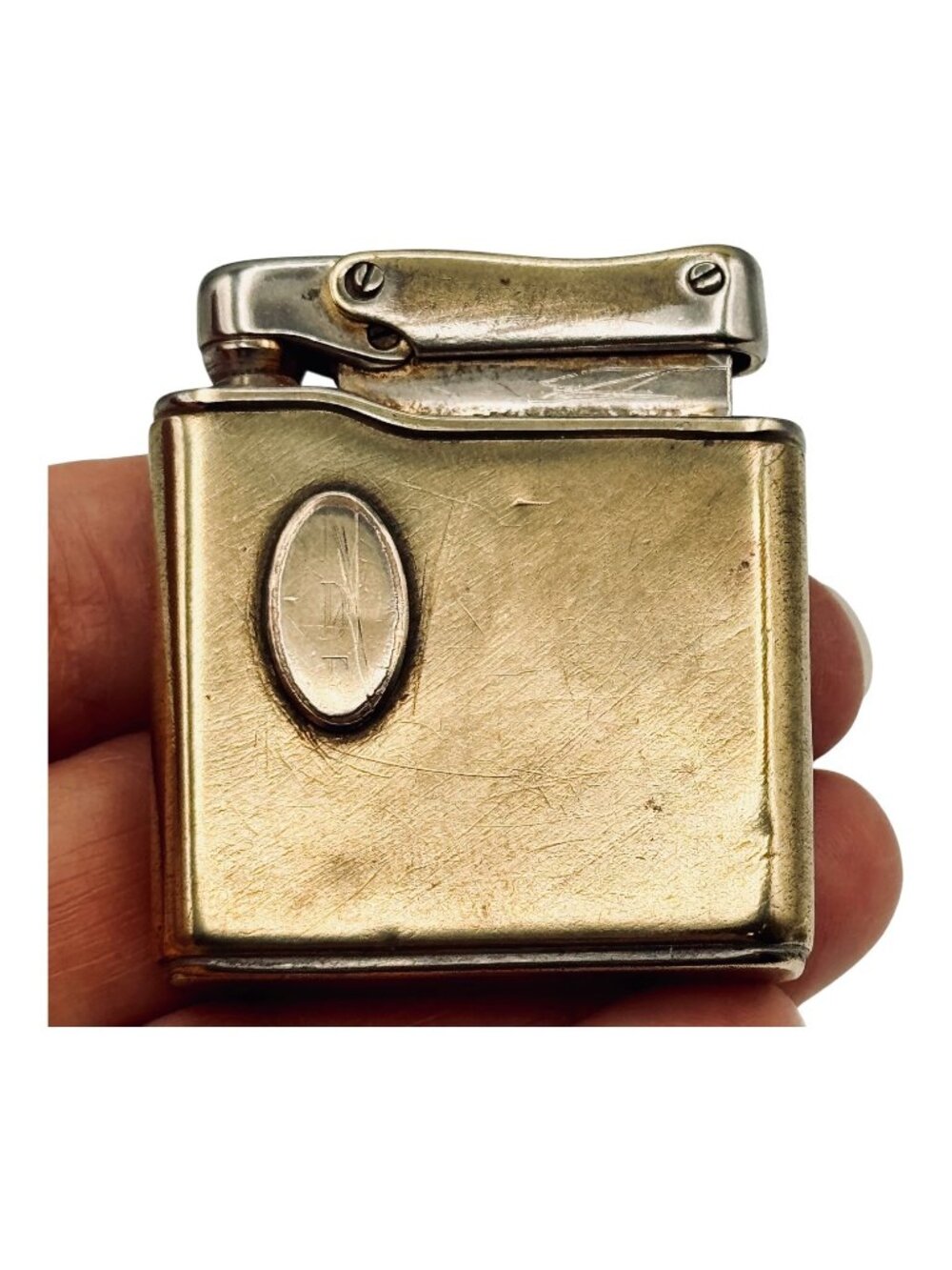 Colibri by Kreisler Vintage Lighter Butane Mid Century Gold Plated West Germany